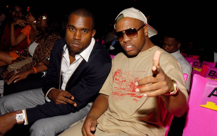 Kanye and Consequence together