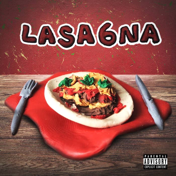 The cover art for the Hous3 of Commons EP, &#x27;LASA6NA&#x27;