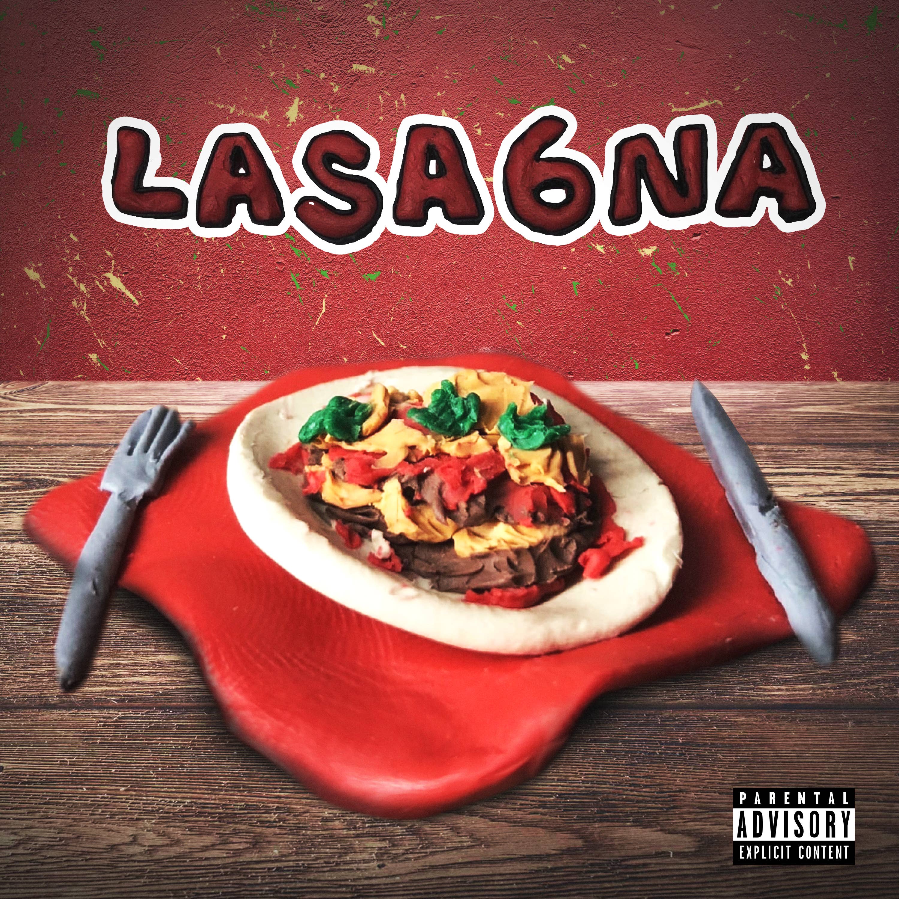 The cover art for the Hous3 of Commons EP, 'LASA6NA'