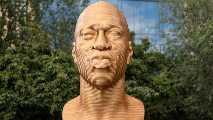George Floyd Statue in New York City