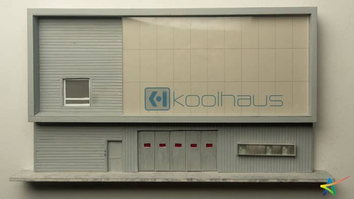 A miniature model of the Toronto nightclub &#x27;The Kool Haus&#x27;