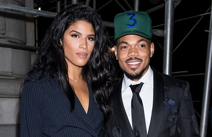 chance the rapper wife getty gilbert carrasquillo