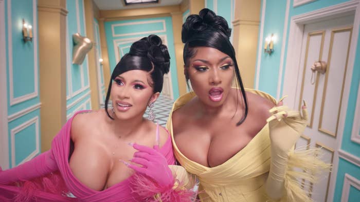 Cardi B and Megan Thee Stallion