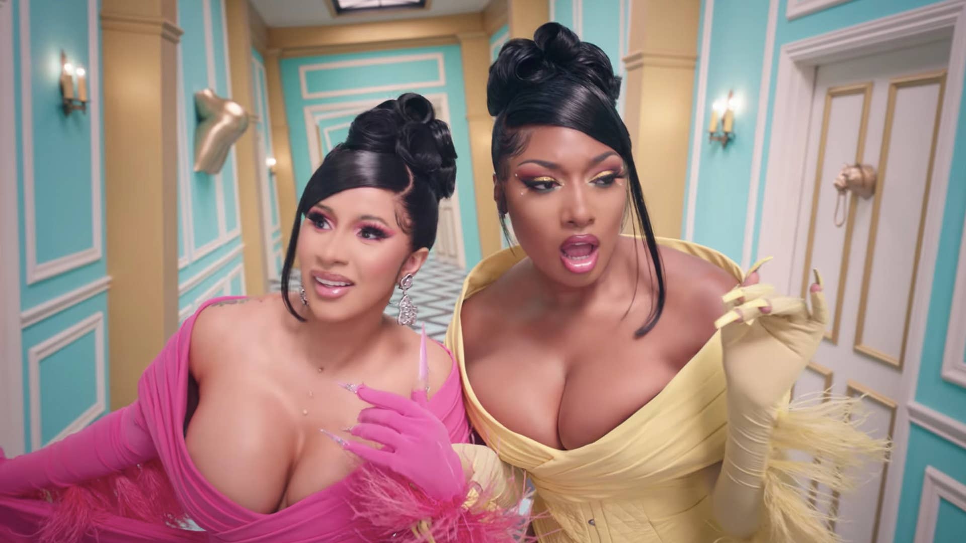 Cardi B and Megan Thee Stallion