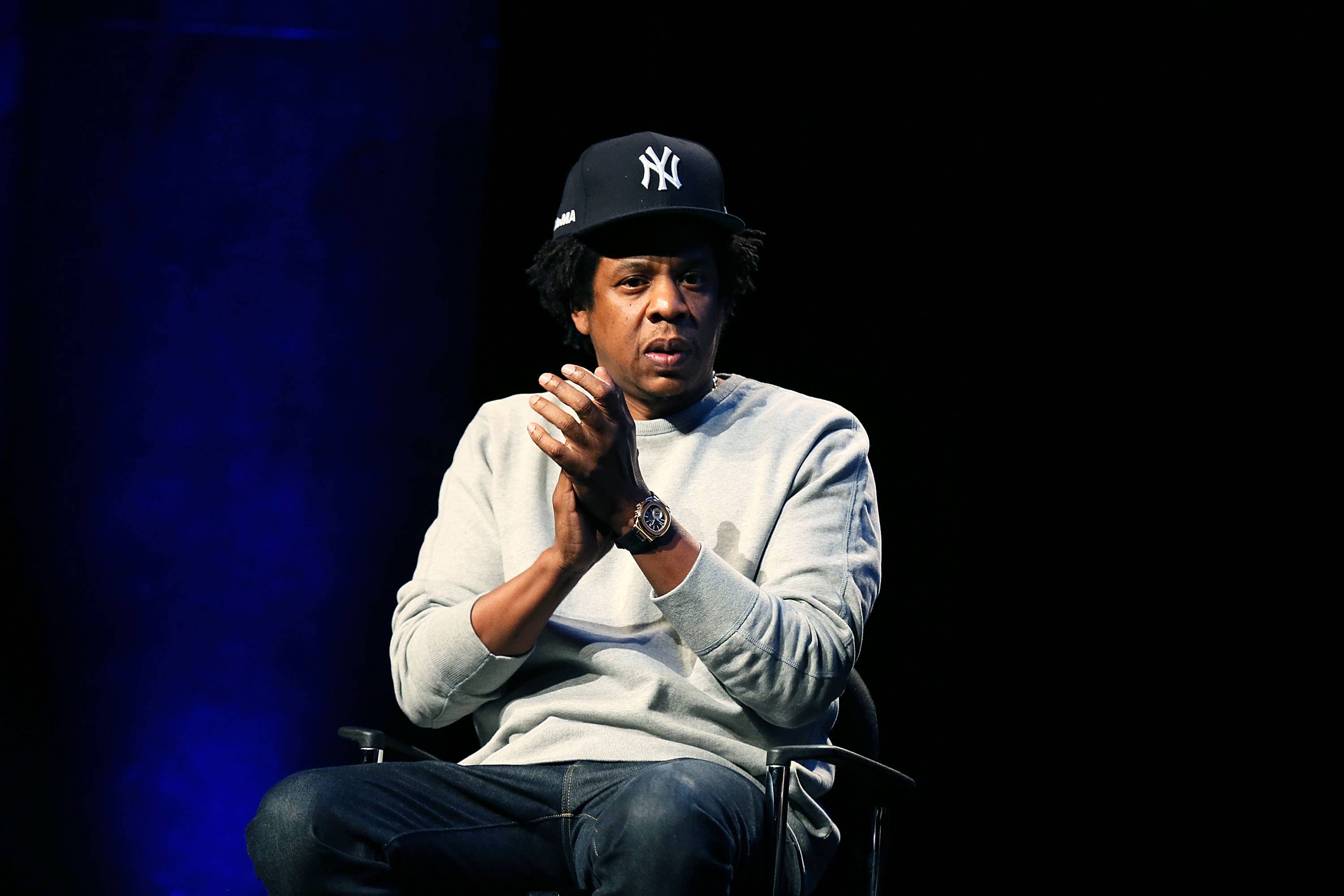 Jay-Z at conference