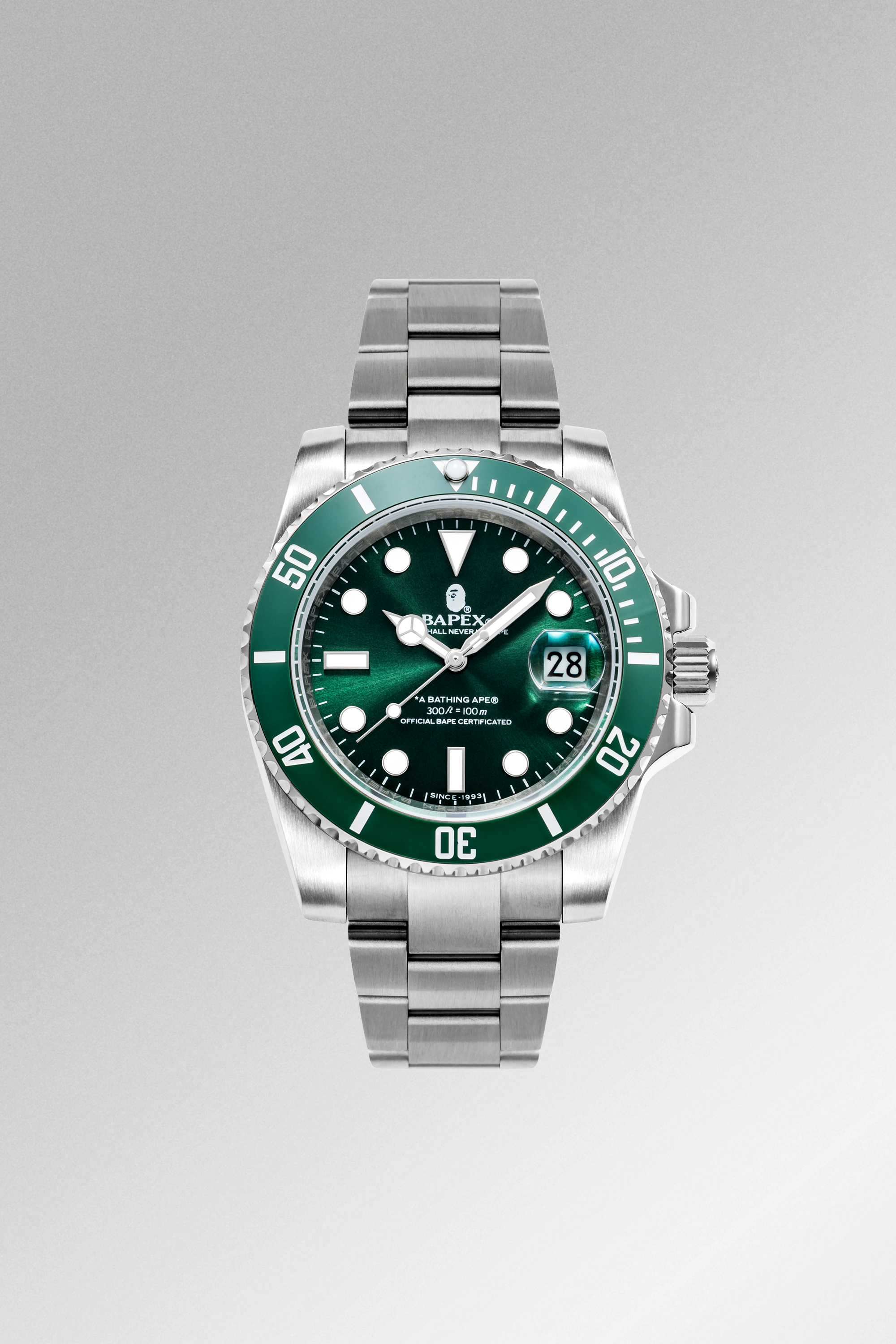 BAPEX WATCH GREEN