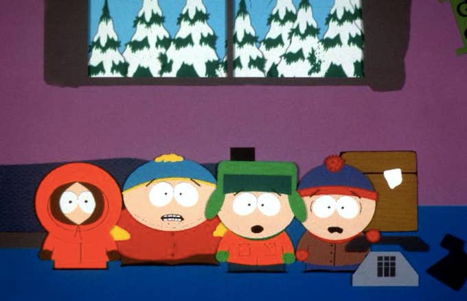 1998 &#x27;Kenny&#x27;, &#x27;Cartman&#x27;, &#x27;Kyle&#x27;, and &#x27;Stan&#x27; are the characters in the hit series &#x27;South Park.&#x27;