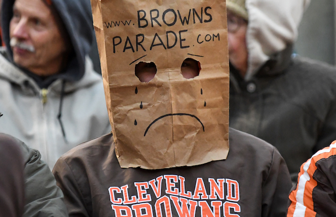 Browns 'perfect season' parade raised over $17,000 for Cleveland food bank