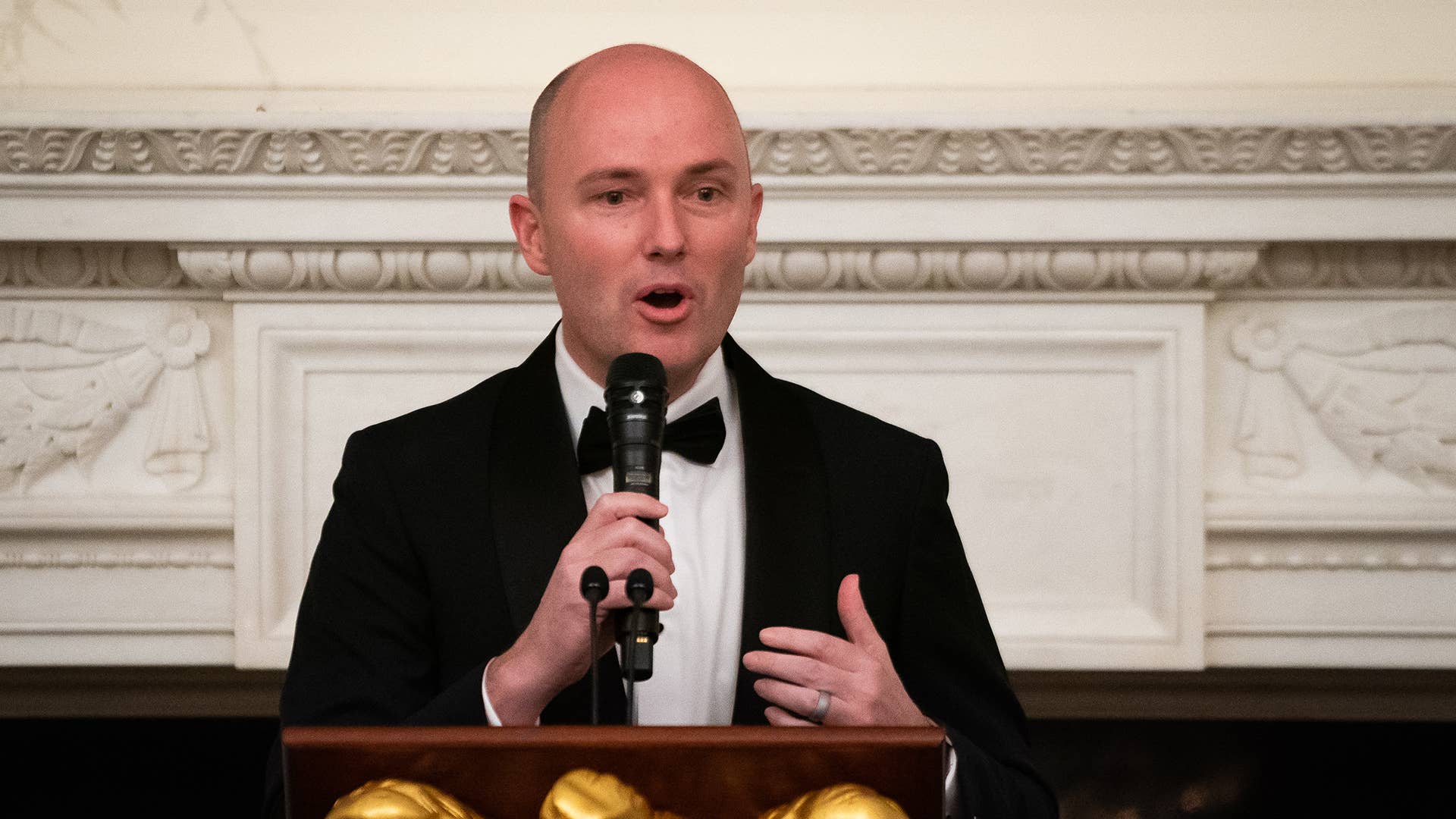 Republican Utah Governor Spencer Cox at White House