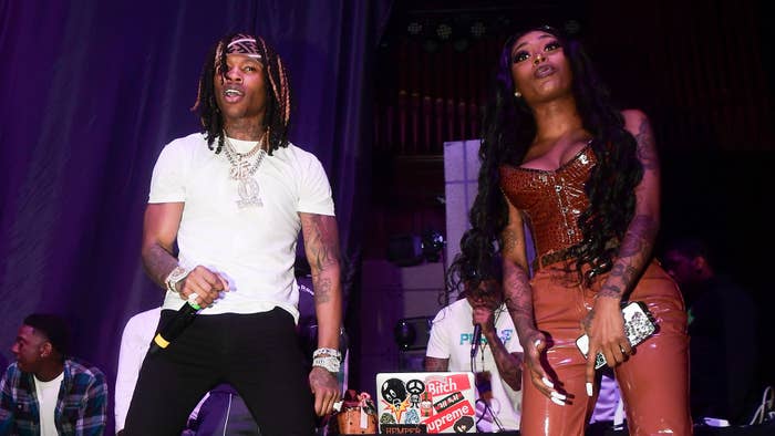 Asian Doll and King Von performing