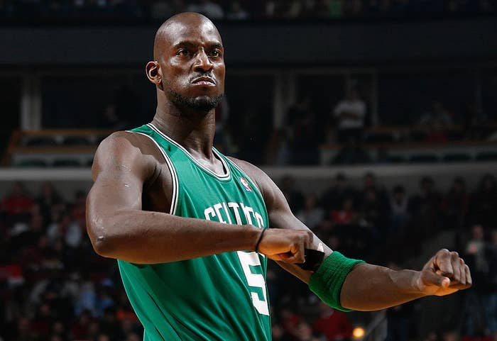 Kevin Garnett Celtics 2009 Getty