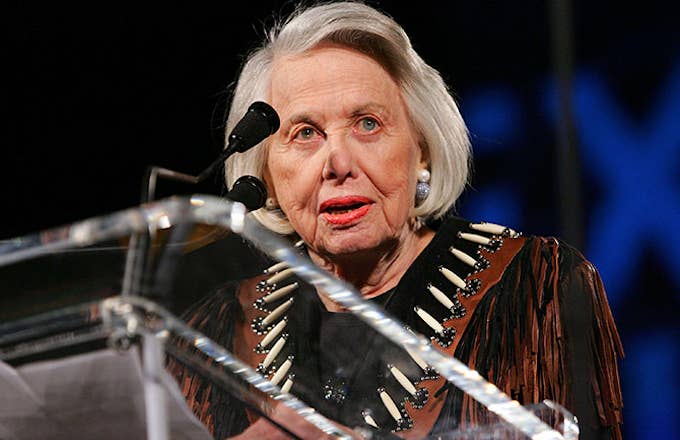 Liz Smith attends Texas Film Hall of Fame Awards.