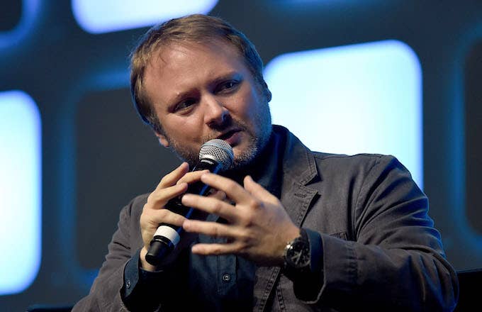 Rian Johnson discusses 'Star Wars' related stuff.