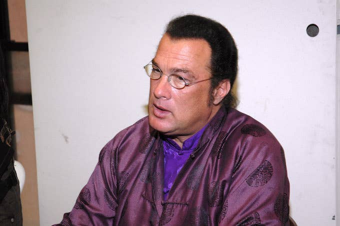 This is a picture of Steven Seagal.