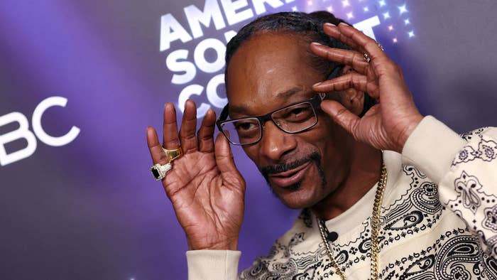 Snoop Dogg attends the NBC&#x27;s &quot;American Song Contest&quot; Week 4 Red Carpet
