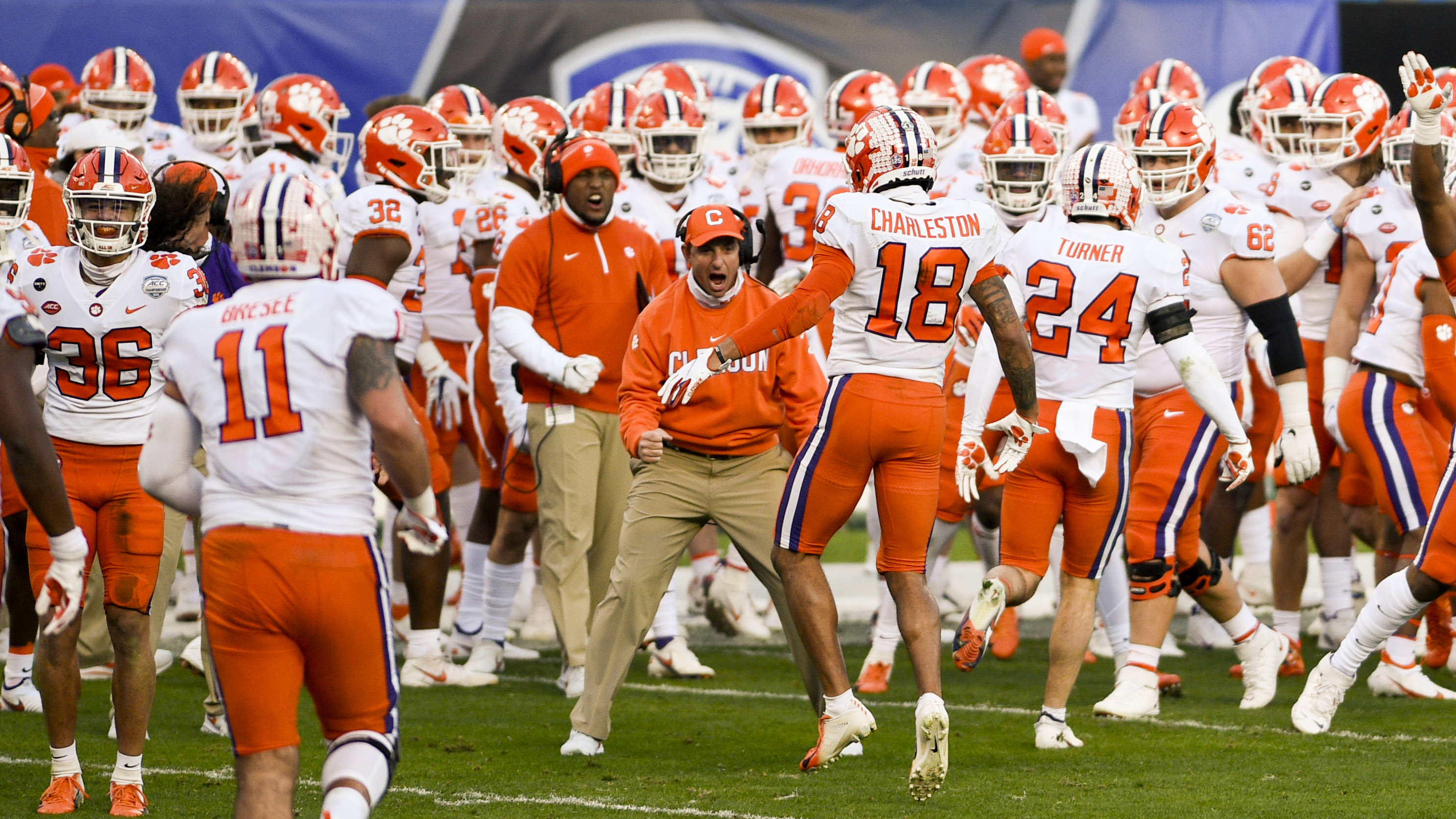 Dabo Swinney Clemson ACC Championship 2020