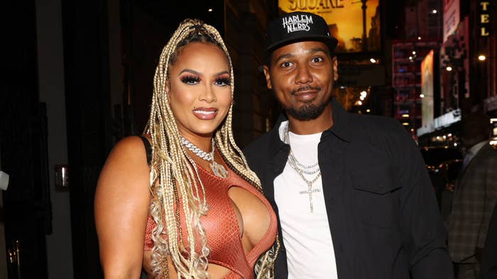 Kimbella Vanderhee and Juelz Santana attend Fat Joe Birthday Celebration at Brooklyn Chop House