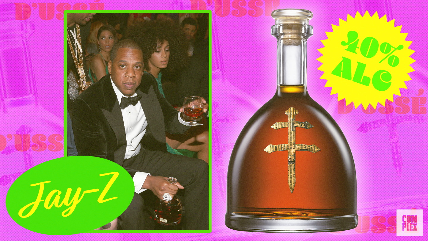Jay-Z D&#x27;usse Celebrity Liquor Brands