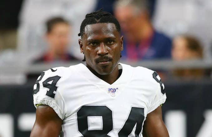 Oakland Raiders wide receiver Antonio Brown