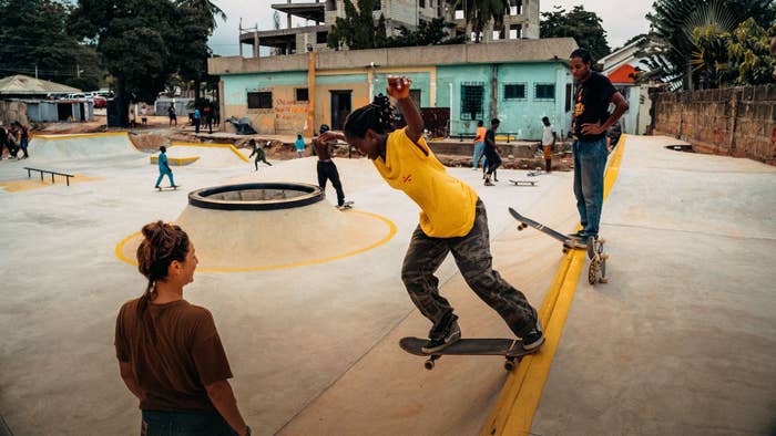 first skatepark in Ghana.