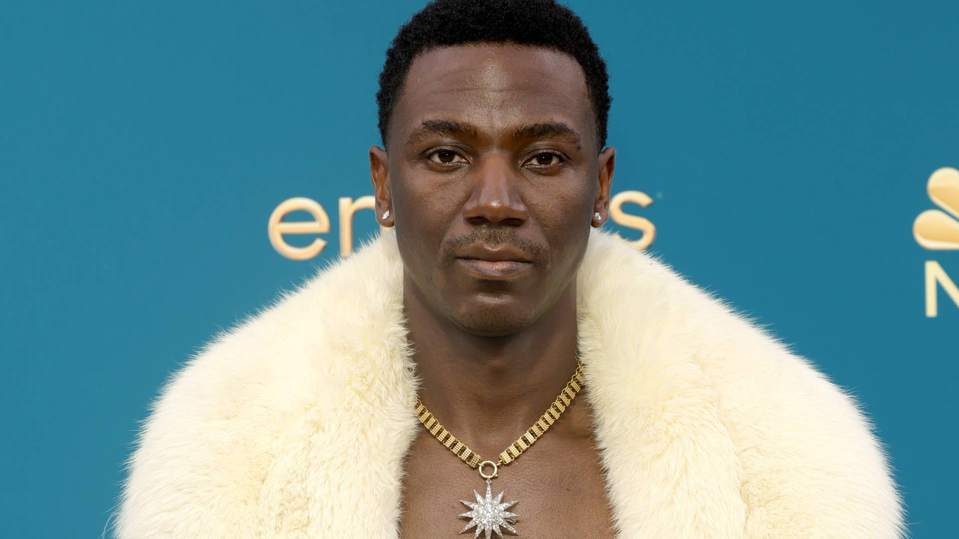 Jerrod Carmichael is seen on the red carpet