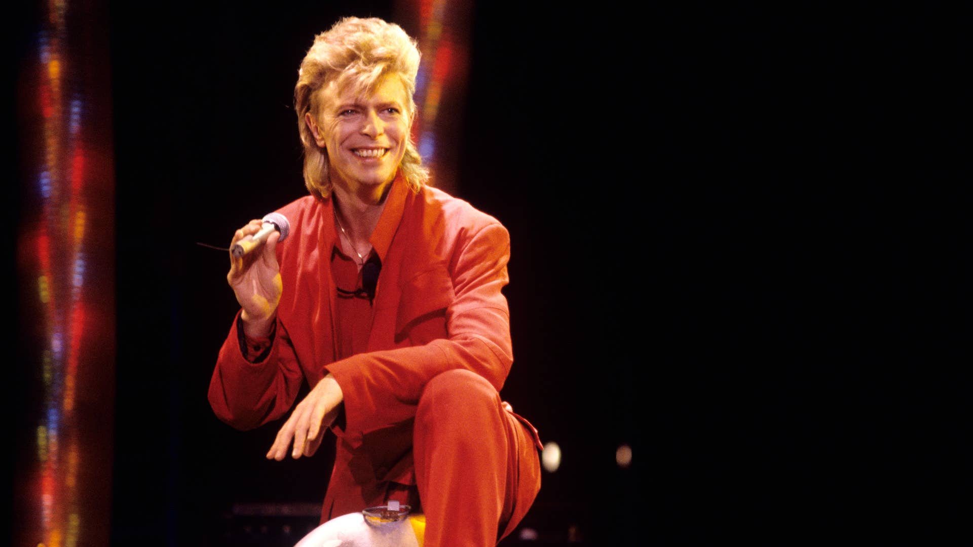 David Bowie Performing in New Jersey
