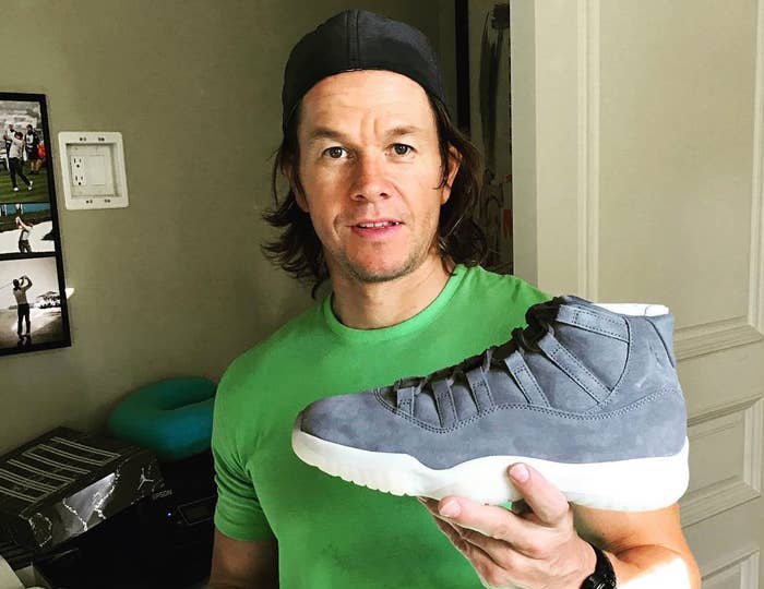 Air Jordan 11 Suede Mark Wahlberg