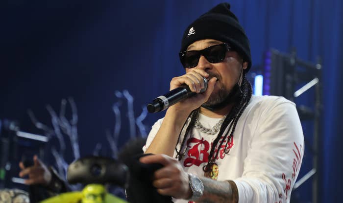 Bizzy Bone performing during &#x27;Verzuz&#x27; Battle in Los Angeles