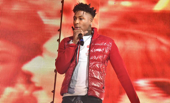 YoungBoy Never Broke Again performs at Lil Baby & Friends concert in 2018
