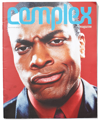 Chris Tucker appeared on the cover of Complex&#x27;s prototype issue, which was finally published in 2002—just after Rush Hour 2.