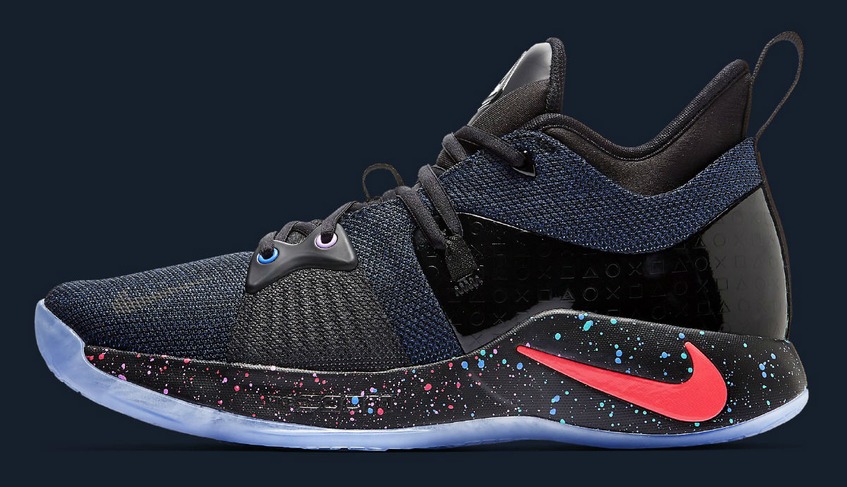 Playstation x Nike PG2 Release Date AT7815 002 Profile