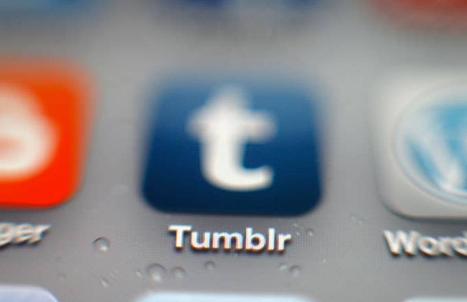 Tumblr app logo