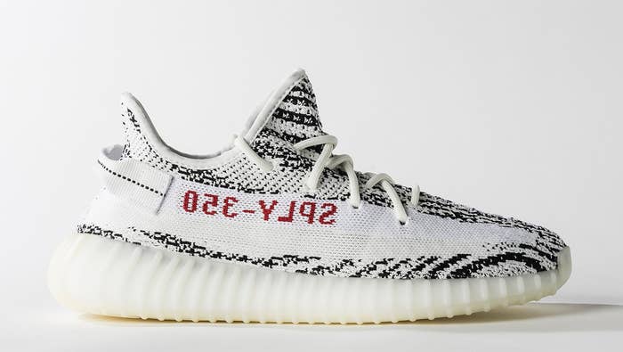 adidas Yeezy Boost 350 V2 Zebra Sole Collector Release Date Roundup