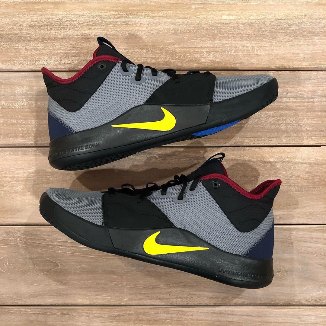 Nike By You PG 3 Bordeaux