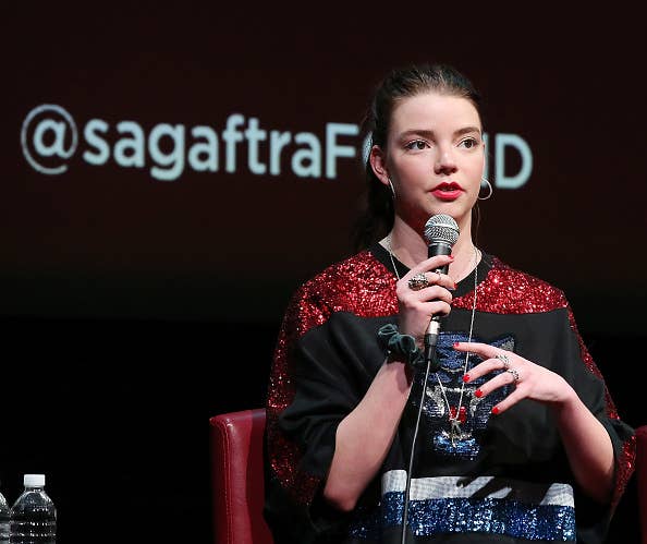 Actress Anya Taylor-Joy discusses the film The Witch at Apple Store  News Photo - Getty Images