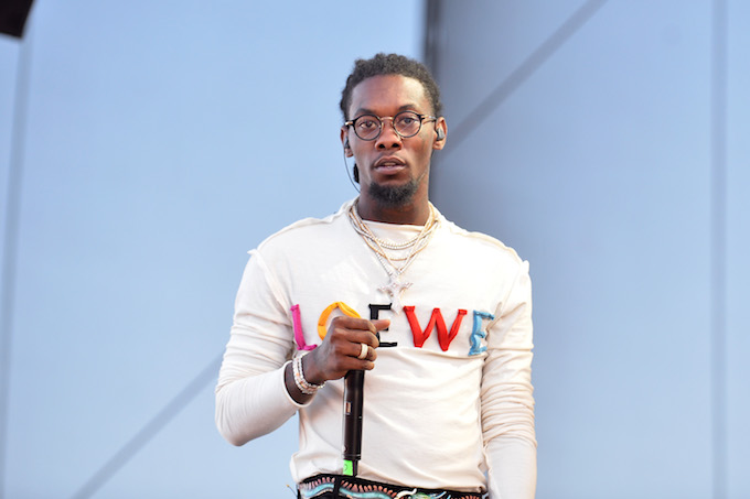 Offset at iHeartRadio Music Festival