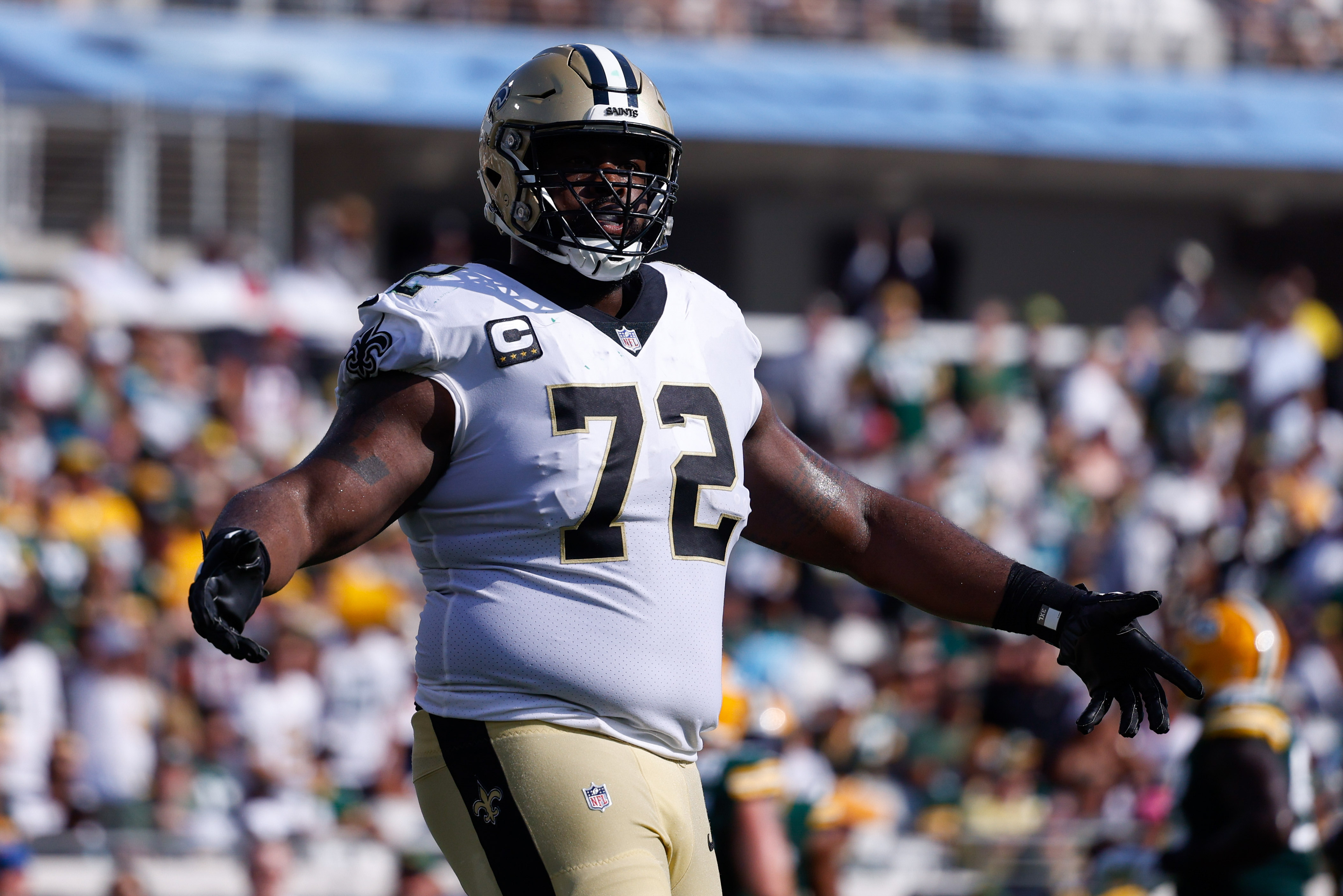 Terron Armstead Saints Packers 2021