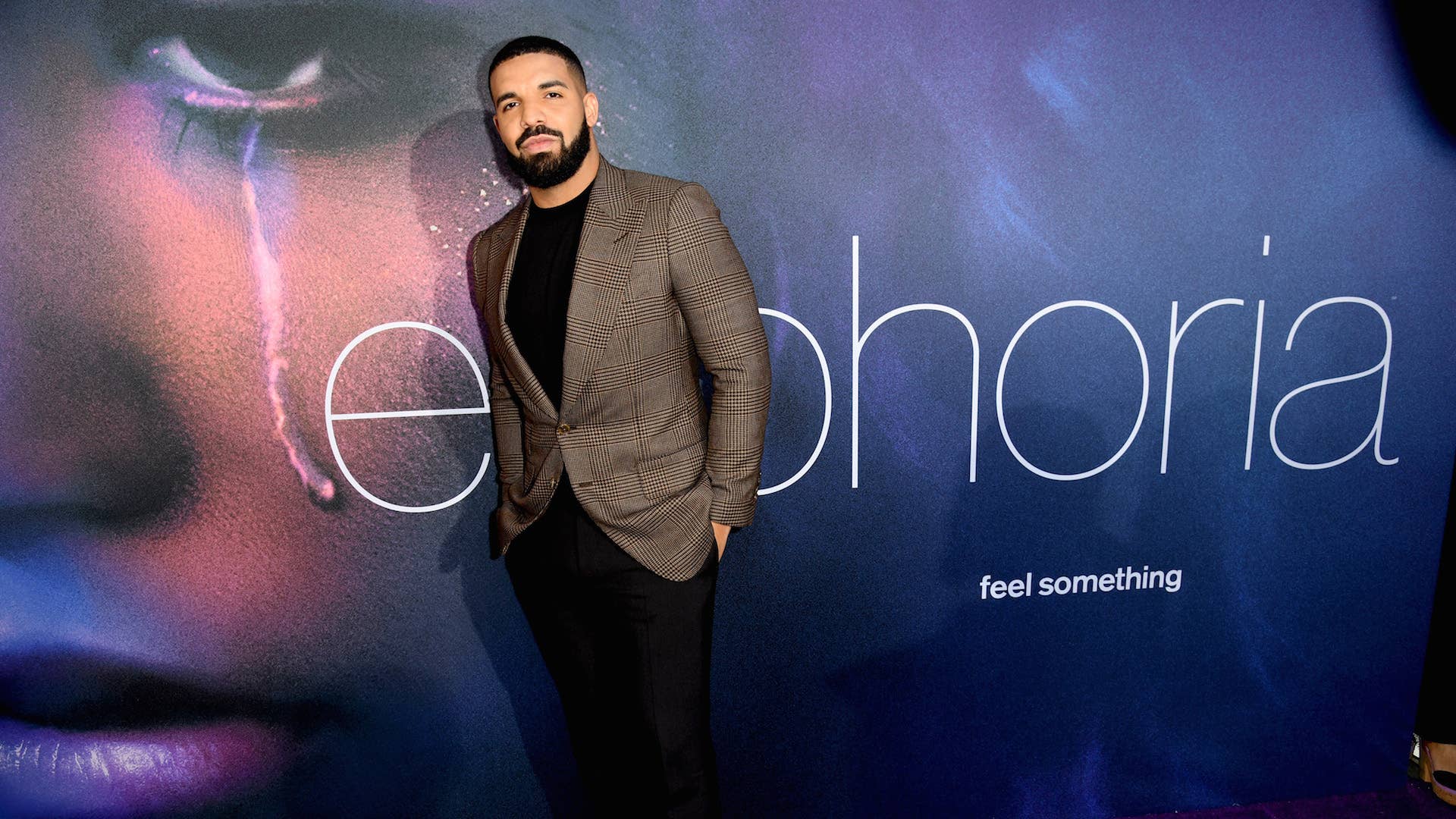 Drake attends the LA Premiere of HBO's "Euphoria"
