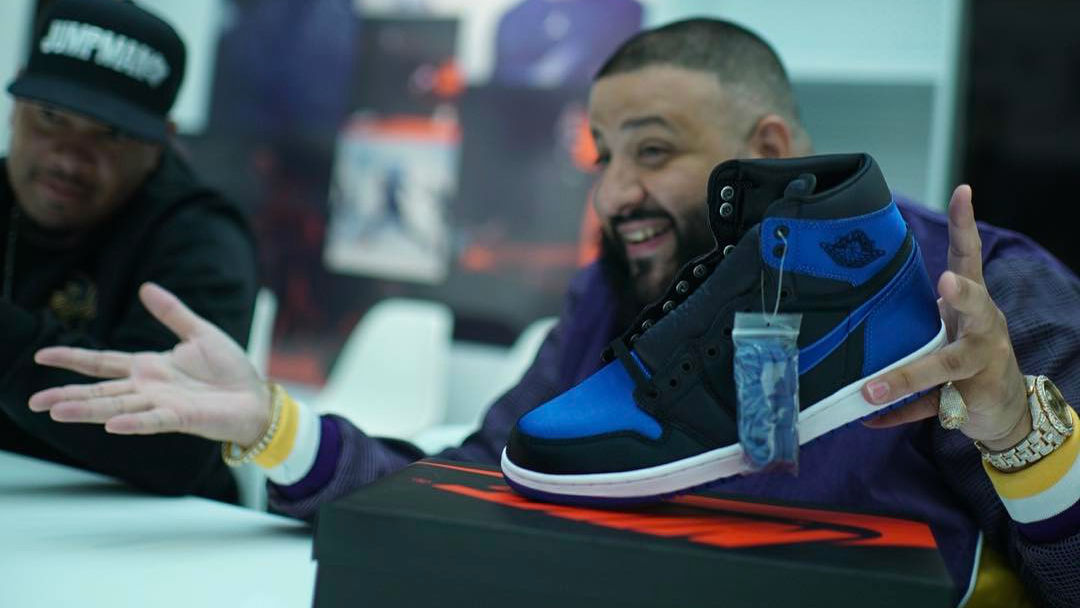 Dj khaled blue clearance jordans