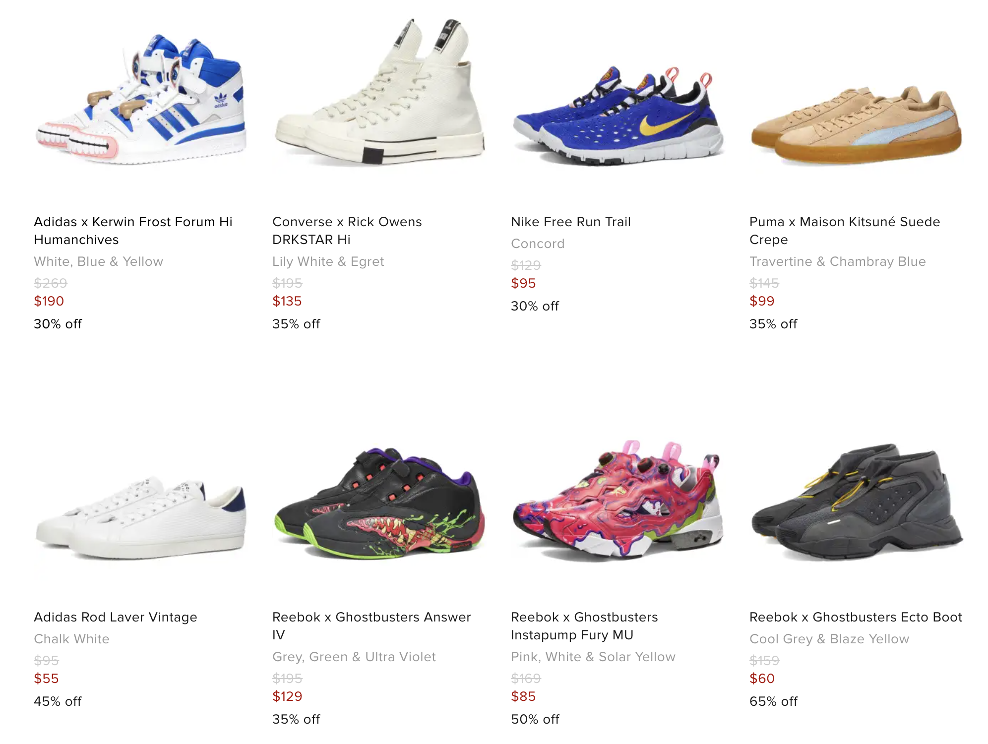 Online store shoe sites