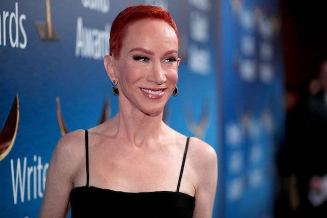 This is a picture of Kathy Griffin.
