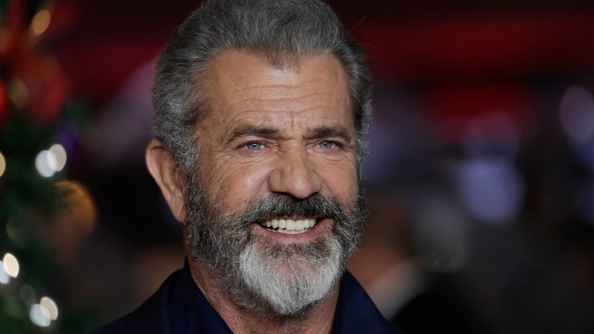 Mel Gibson photographed at premiere of 'Daddy's Home 2.'