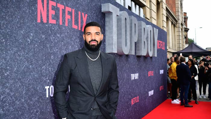 Drake attending the UK premiere of Top Boy at the Hackney Picturehouse in London