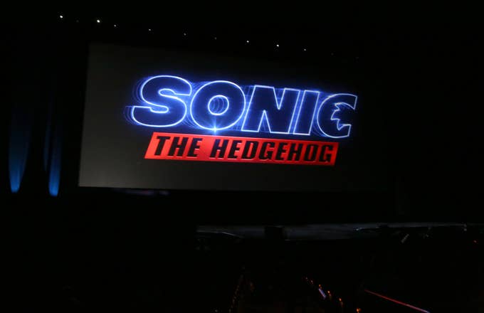 sonic the hedgehog movie screen