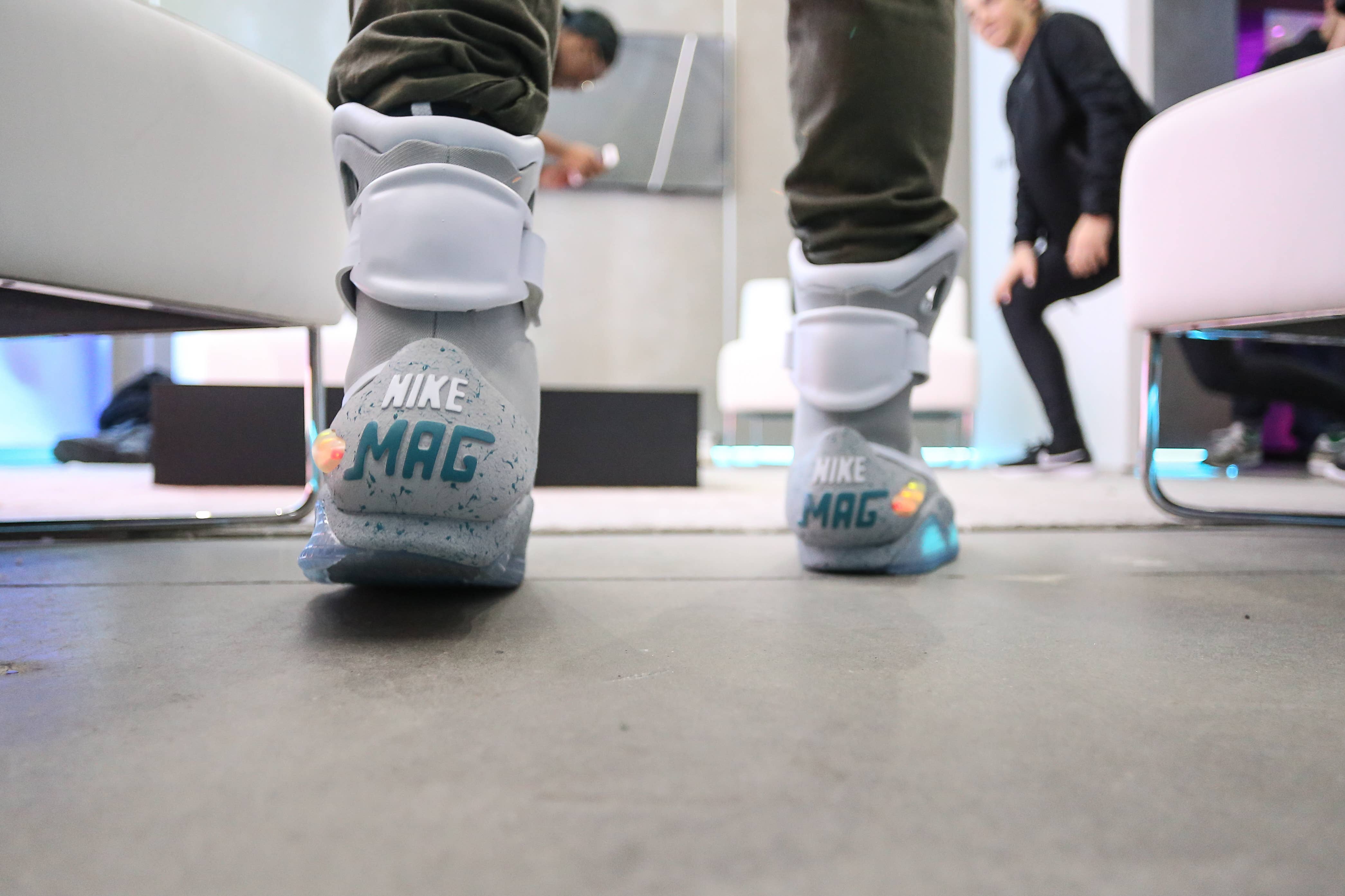2016 Nike Mag on Feet