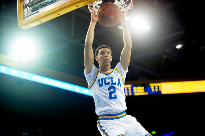 Lonzo Ball UCLA Washington Dunk 2017