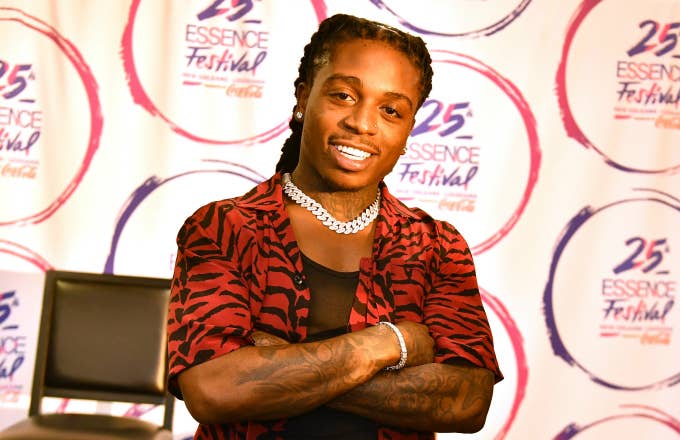 Singer Jacquees attends 2019 ESSENCE Festival at Louisiana Superdome