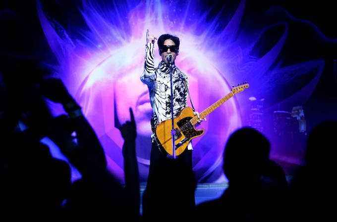 This is a picture of Prince.