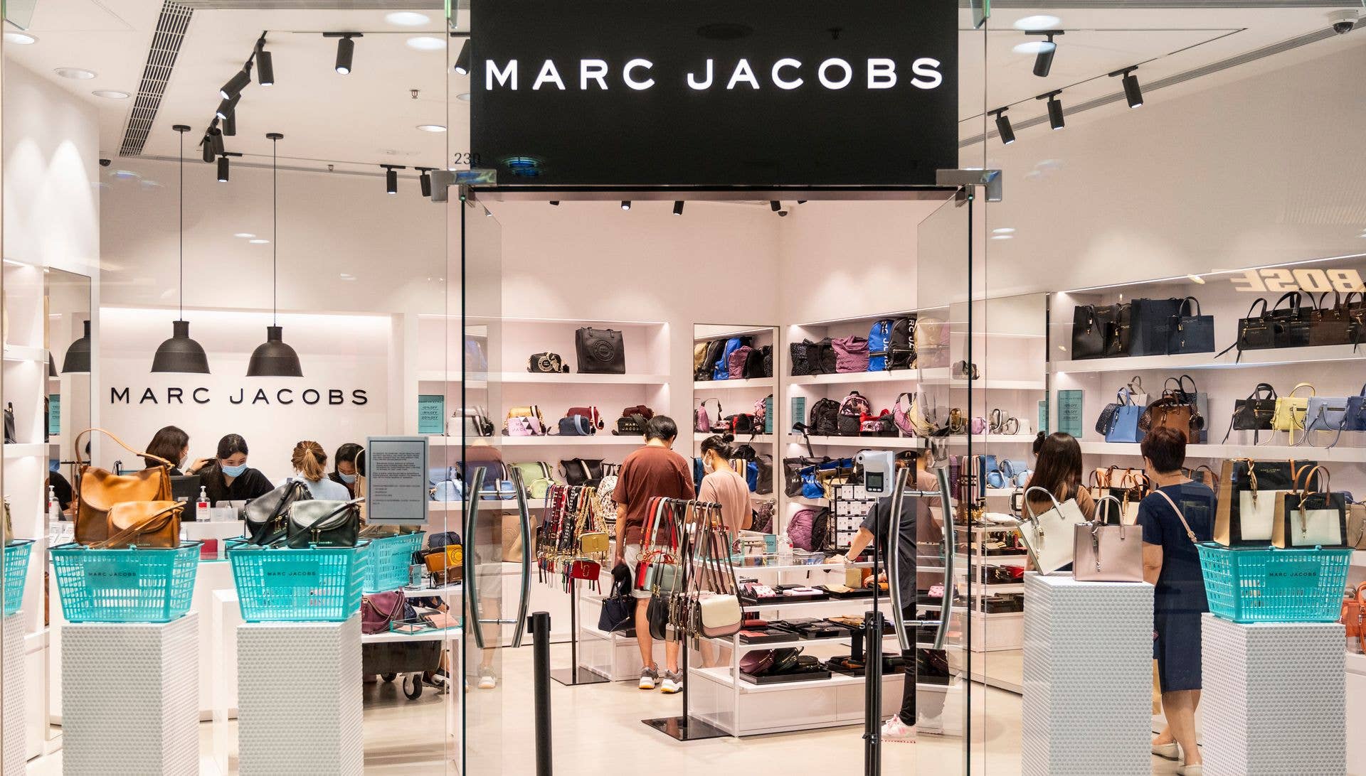 The Marc Jacobs store in Hong Kong