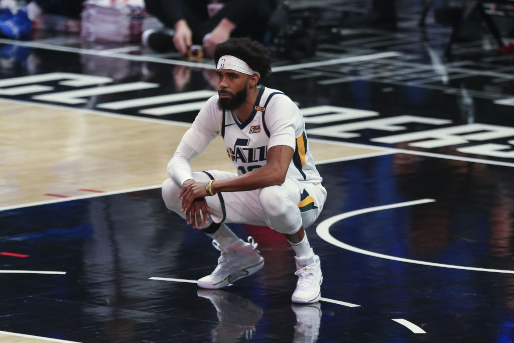 Mike Conley Jr Jazz Clippers NBA Playoffs 2021